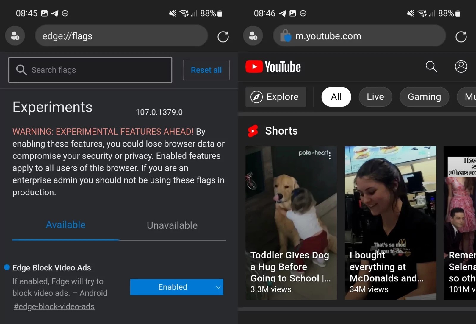 Microsoft Edge video izlerken çıkan reklamları engelleyebilecek