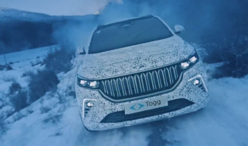 TOGG C-SUV prototipi kış testleri için Arjantin'de