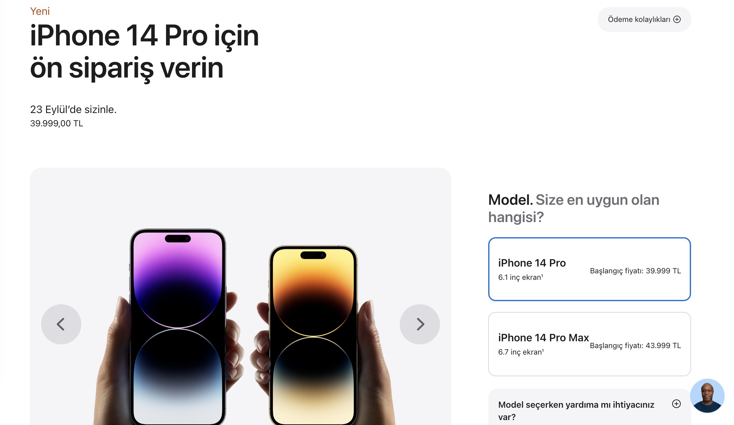 iPhone 14 pro max ön sipariş