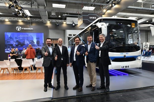 TEMSA, Avrupa'nın ilk şehirler arası elektrikli otobüsünü tanıttı