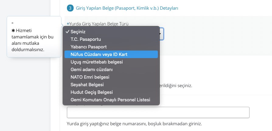 pasaportsuz imei kaydı