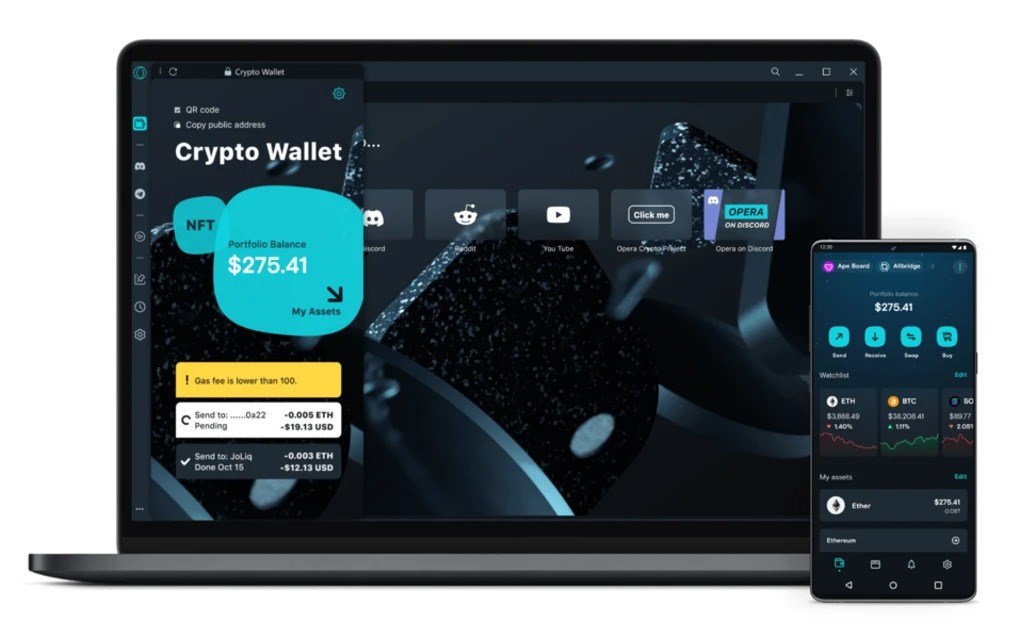 Opera Crypto Browser'a Elrond desteği geliyor