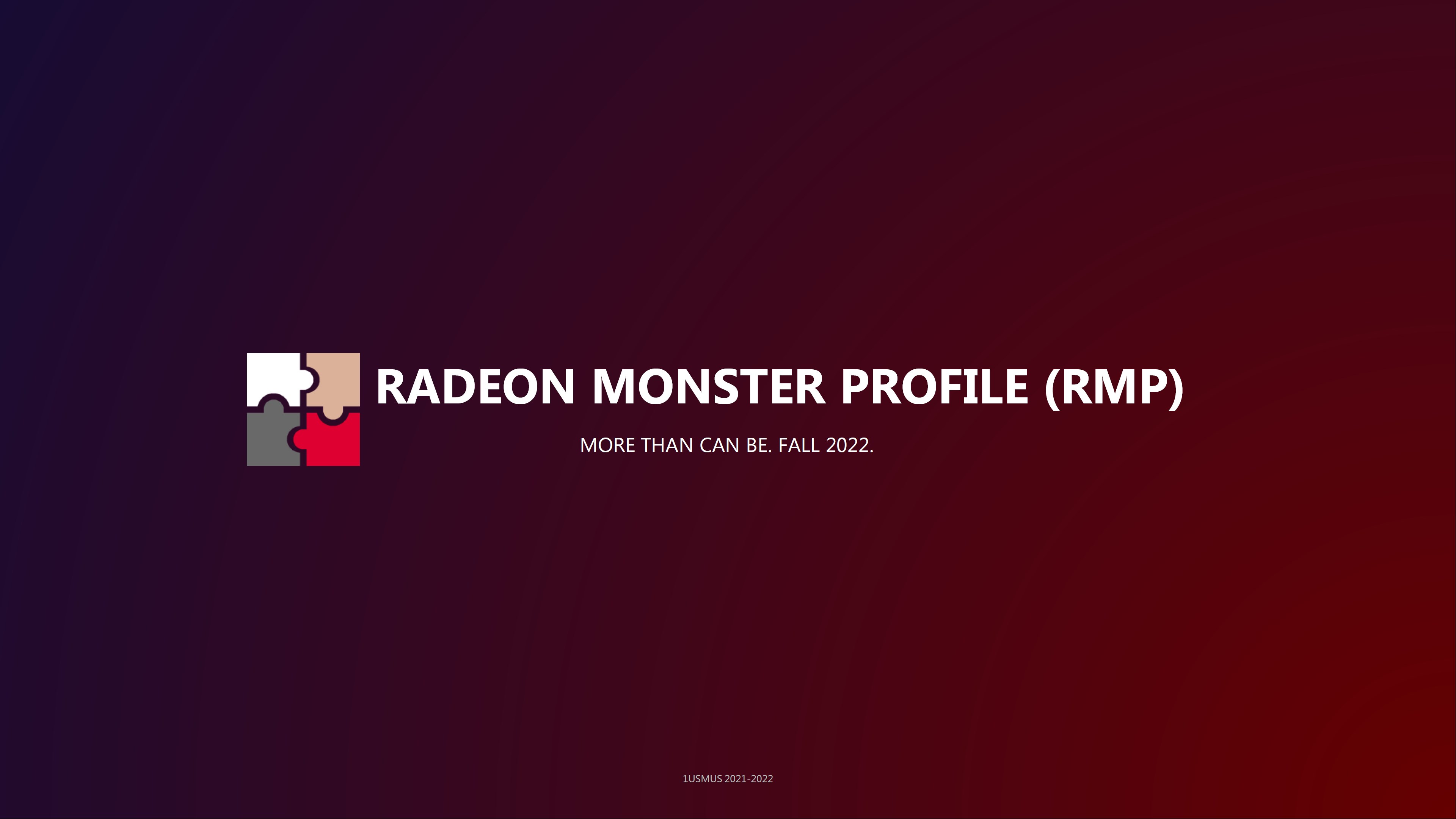 Radeon Monster Profile 