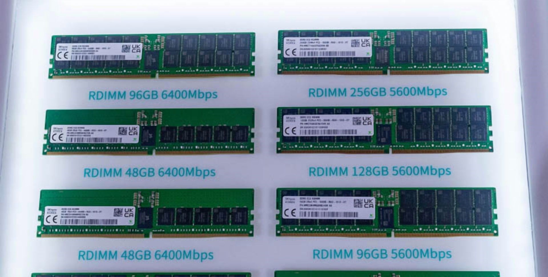 SK Hynix, sıra dışı 48 GB ve 96 GB DDR5 RAM modüllerini gösterdi