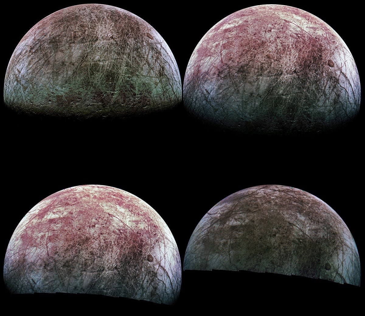 NASA yıllar sonra Jüpiter’in uydusu Europa’nın yakın çekim görüntülerini paylaştı