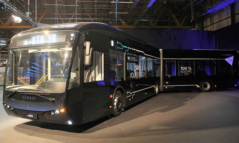 İtalya Bolonya'nın ilk 18 metre elektrikli otobüsleri Karsan'dan