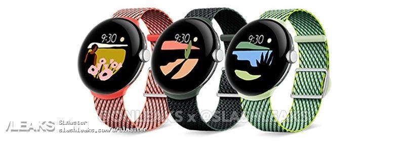 Google Pixel Watch'un basın görselleri yayınlandı