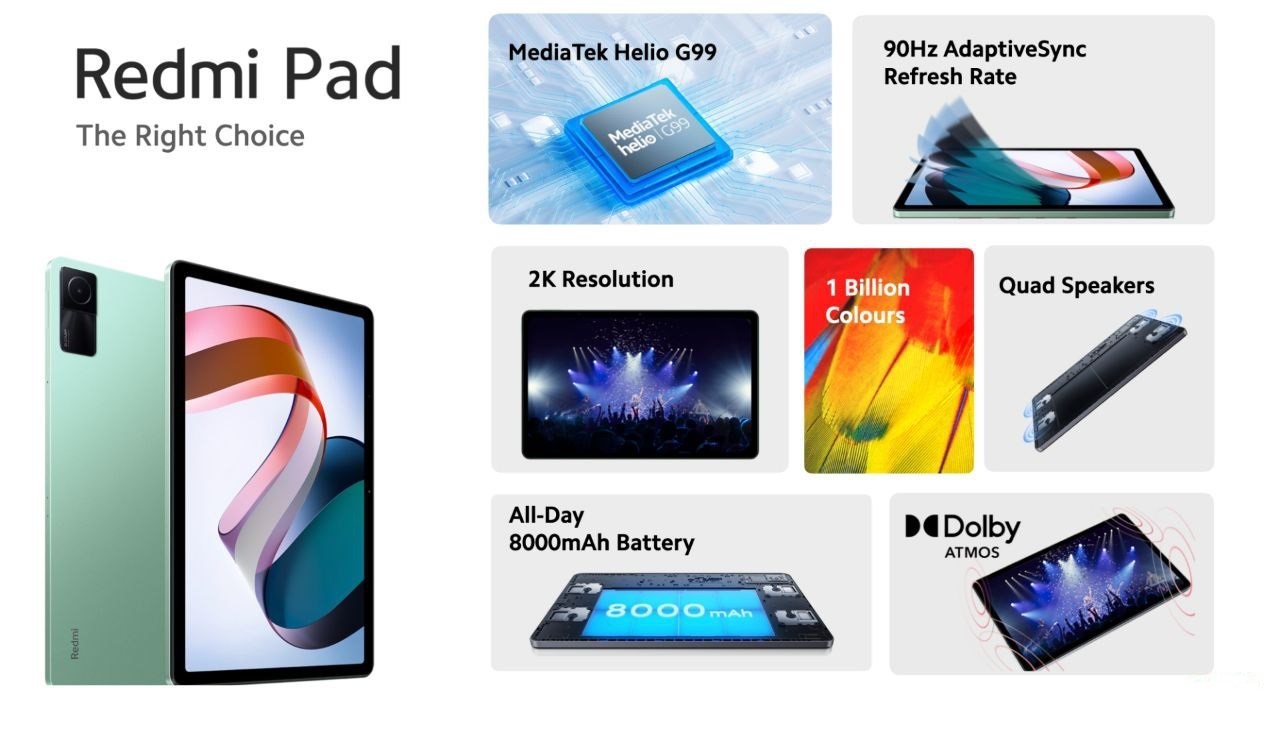 Redmi Pad tanıtıldı: İşte özellikleri ve fiyatı
