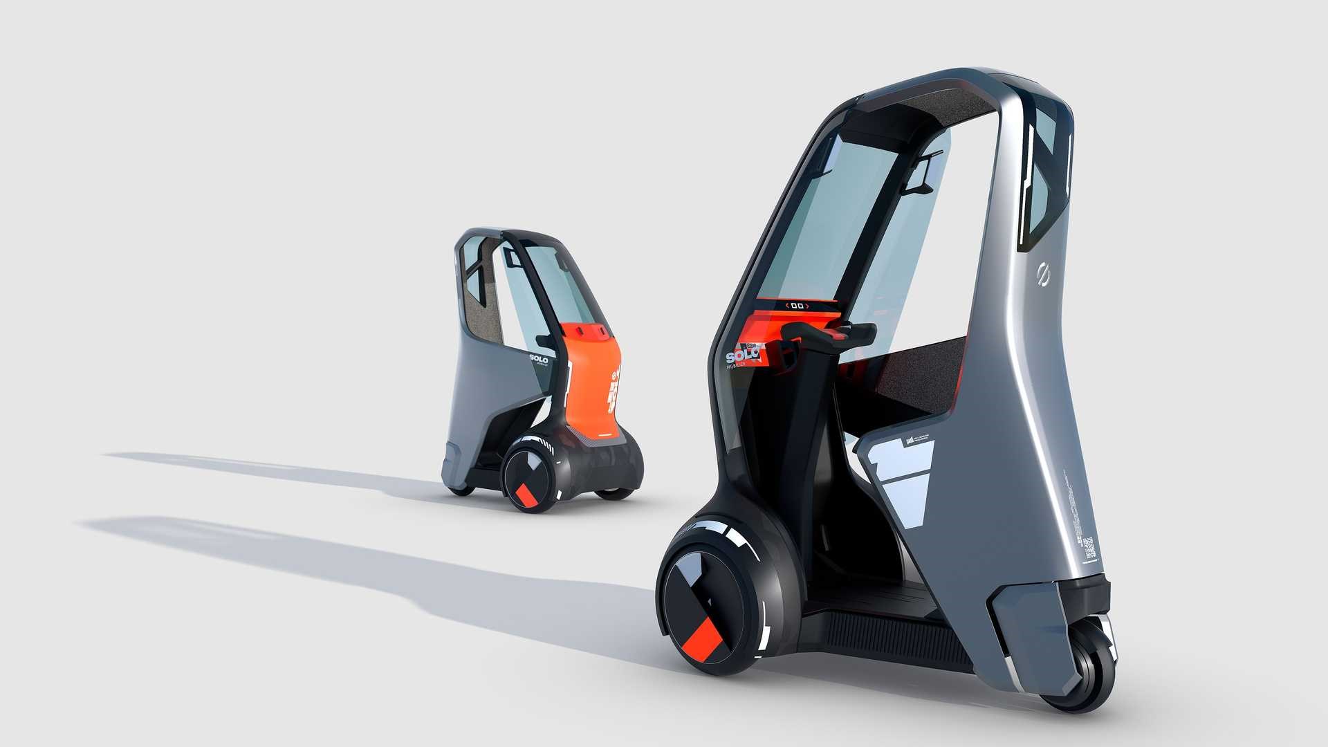 Şehir içi ulaşım için tek koltuklu elektrikli araç: Mobilize Solo