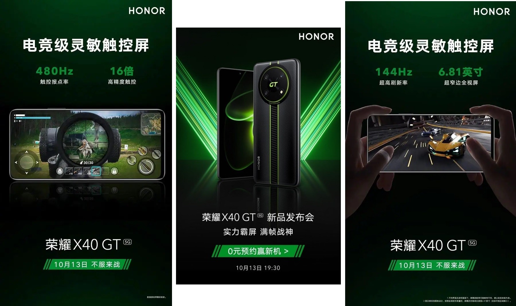 Honor X40 GT'nin ekran detayları paylaşıldı