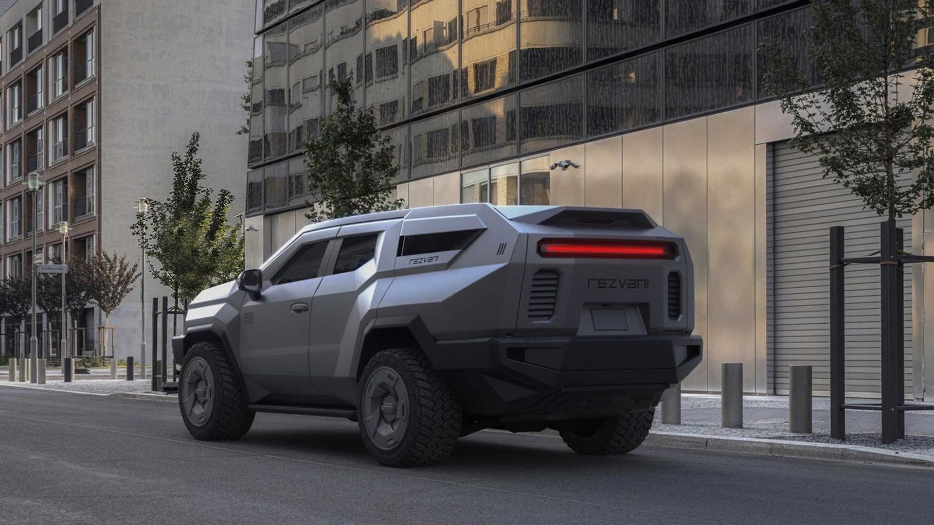 Askeri araç gibi donatılan büyük SUV: 2023 Rezvani Vengeance