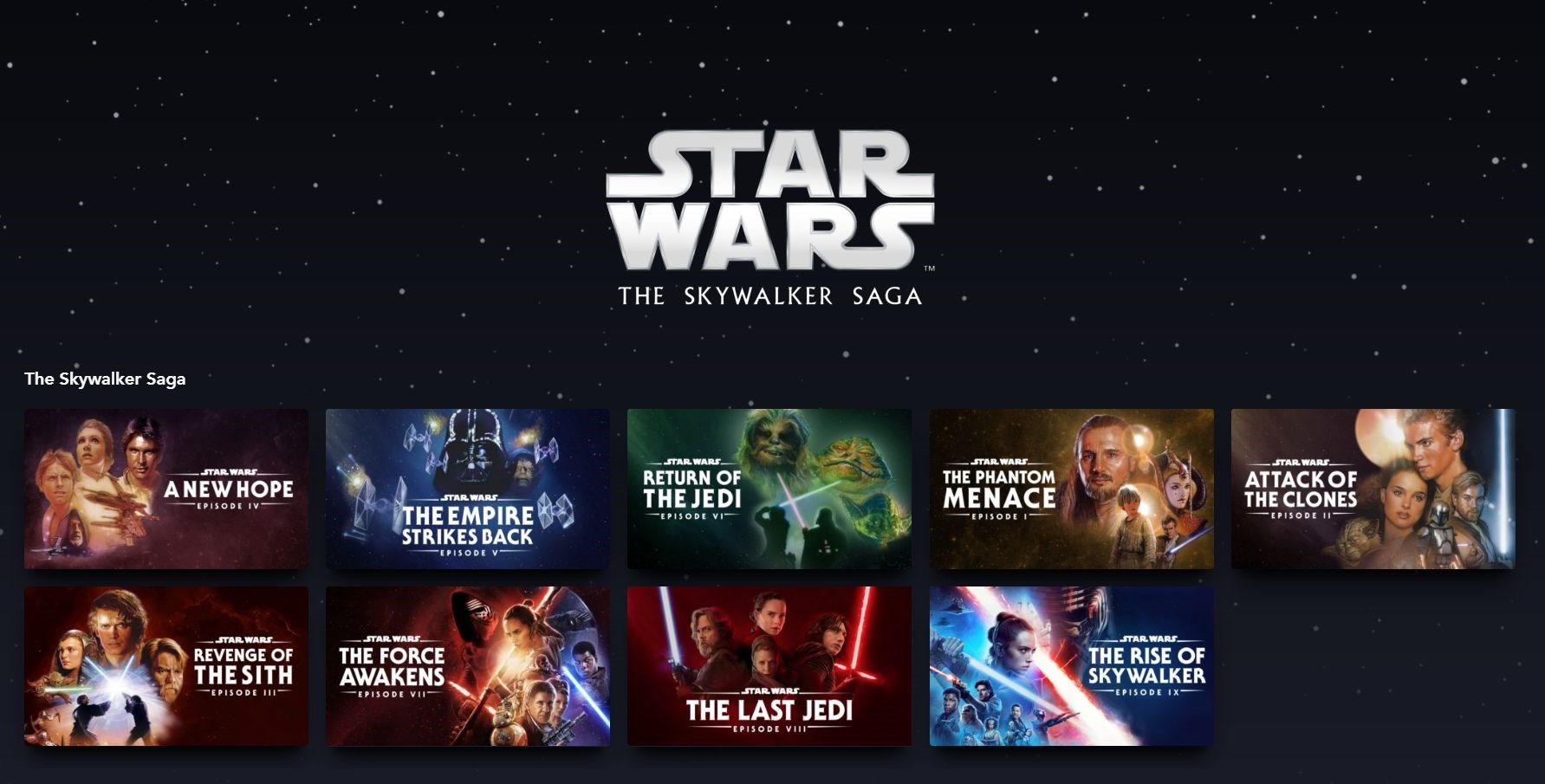 Star Wars izleme sırası çıkış tarihi