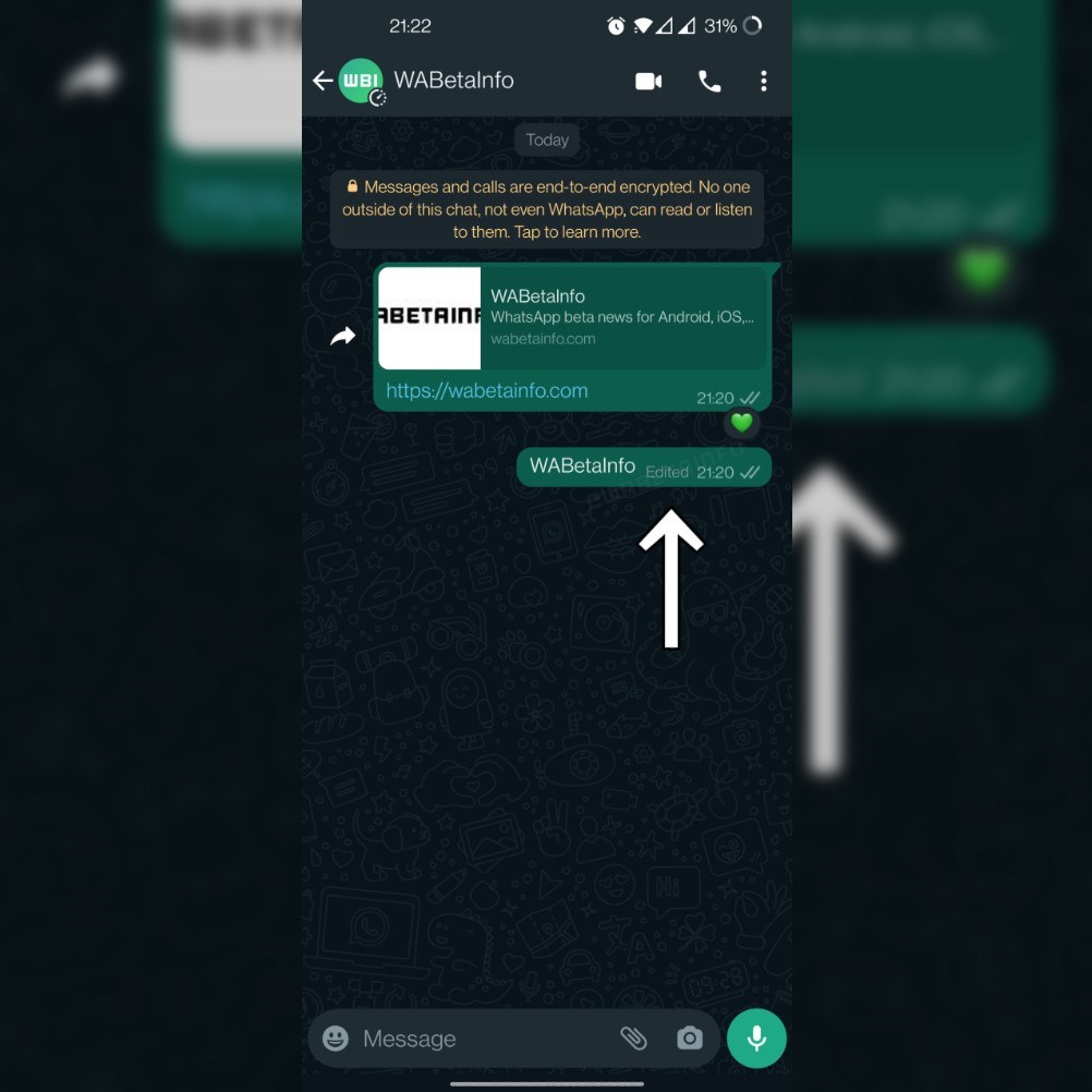 WhatsApp'a mesaj düzenleme özelliği geliyor: İşte ekran görüntüsü