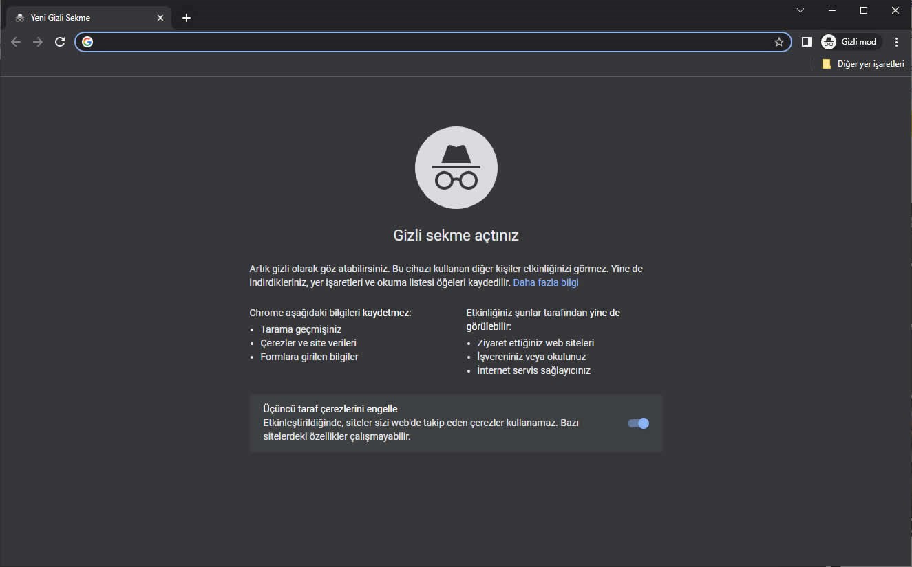 İnternet tarayıcılarındaki 'gizli mod' gerçekten gizli mi?