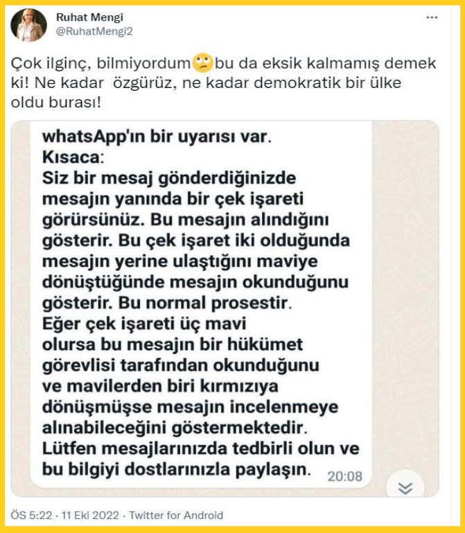 Cumhurbaşkanlığı haftanın yalan haberlerini açıkladı 16 Ekim 2022