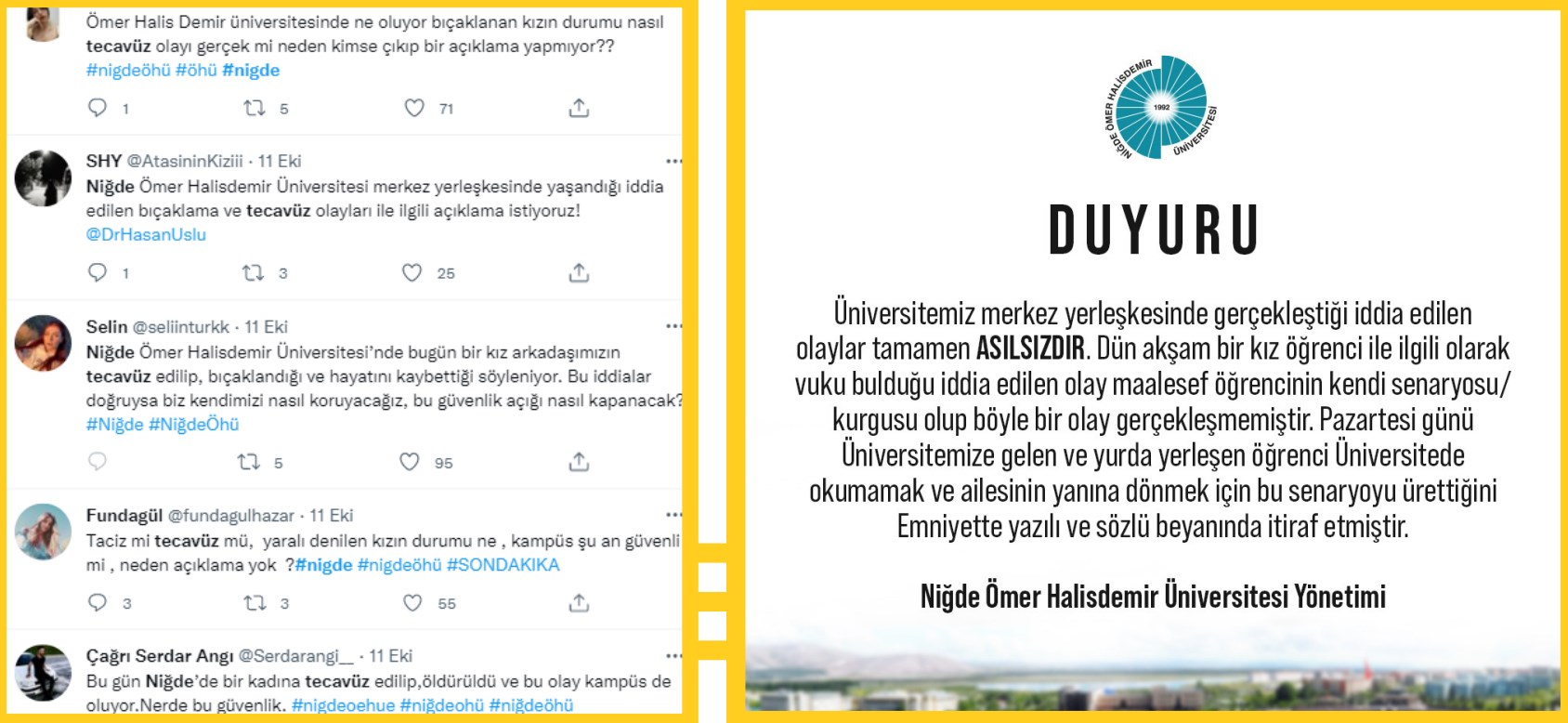 Cumhurbaşkanlığı haftanın yalan haberlerini açıkladı 16 Ekim 2022