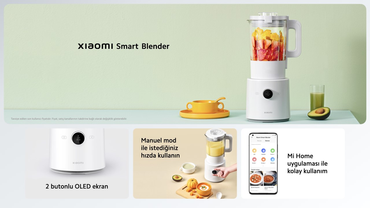 Xiaomi Smart Blender özellikleri