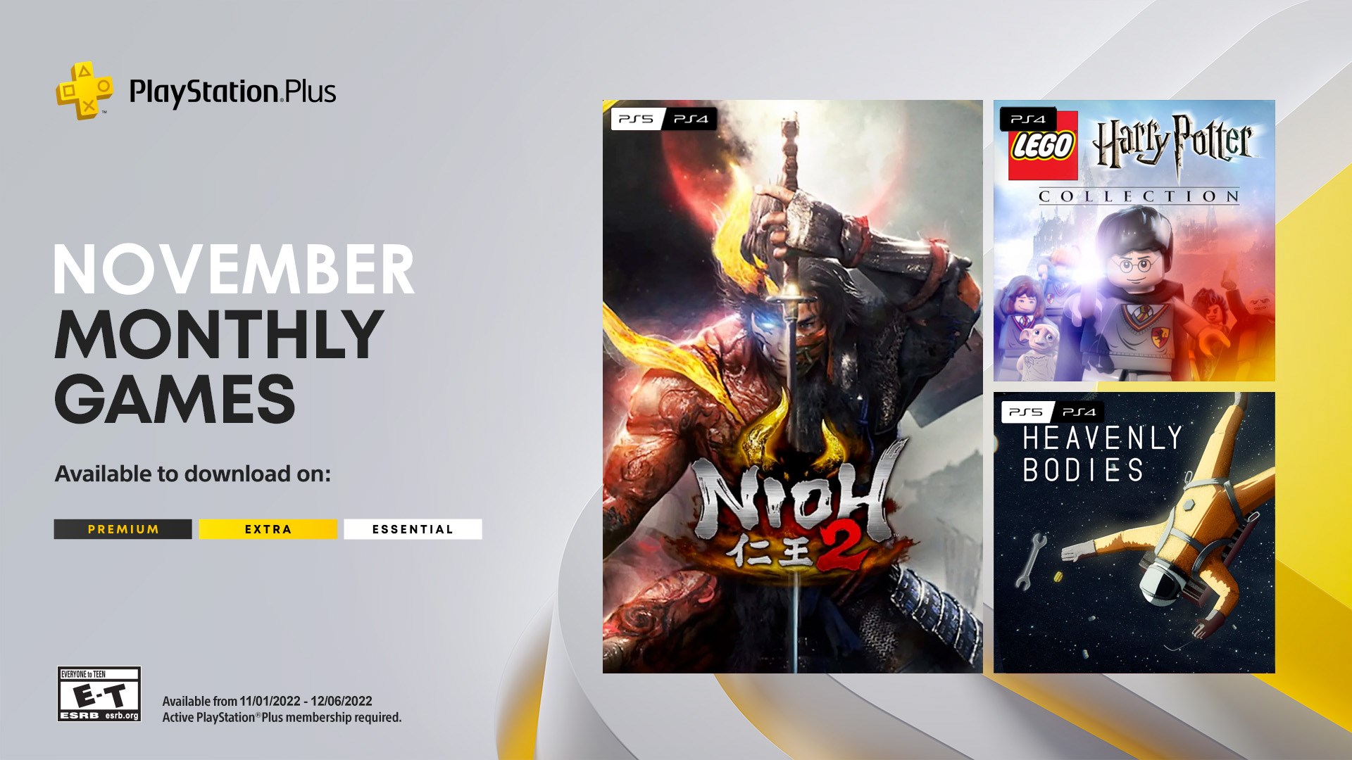 PlayStation Plus Kasım 2022 ücretsiz oyunları açıklandı