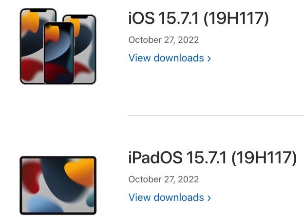 Acil yüklenmesi tavsiye edilen iOS 15.7.1 ve iPadOS 15.7.1 çıktı
