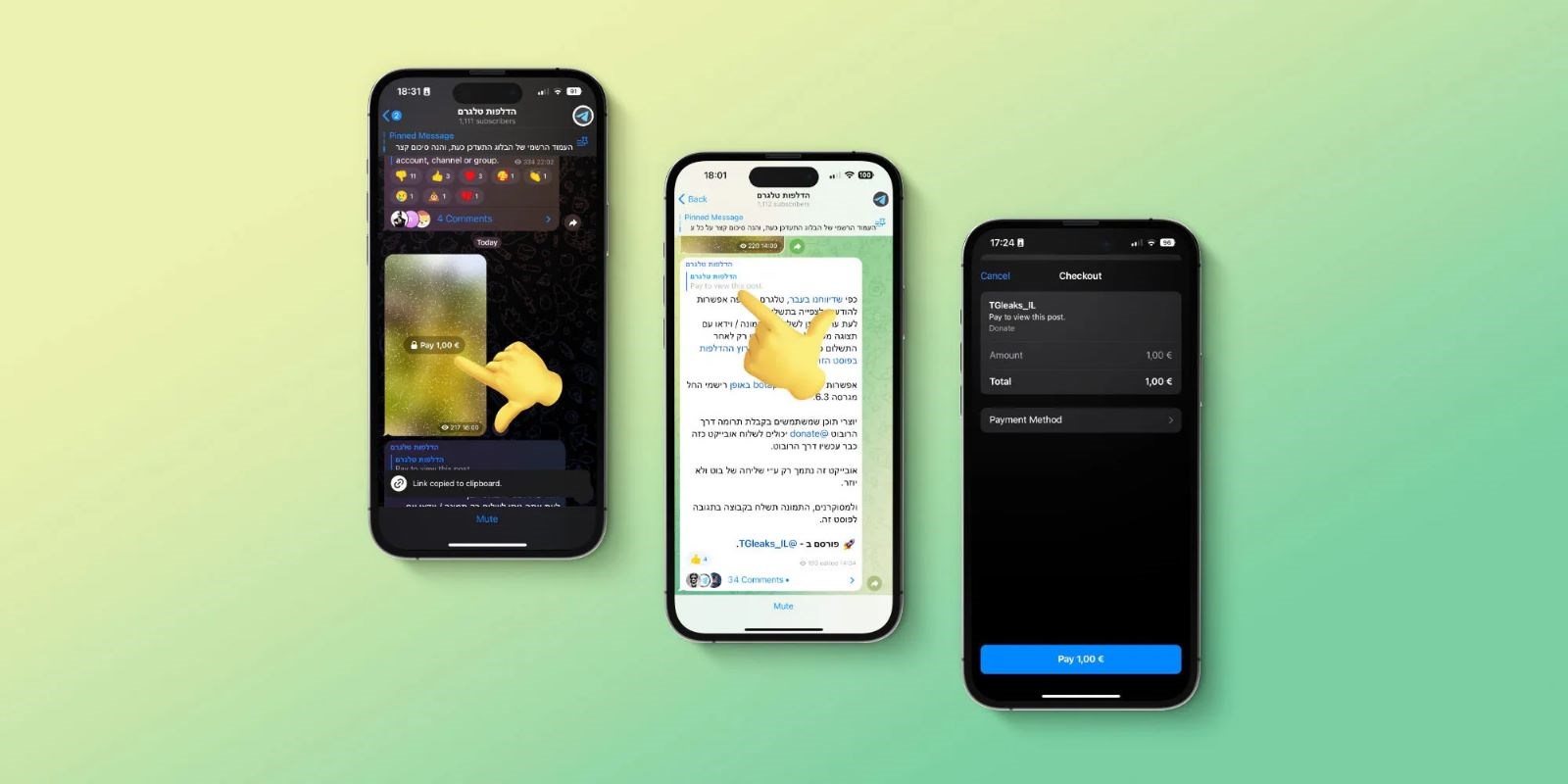 Telegram'ın ücretli gönderiler özelliği iOS'tan kaldırılacak