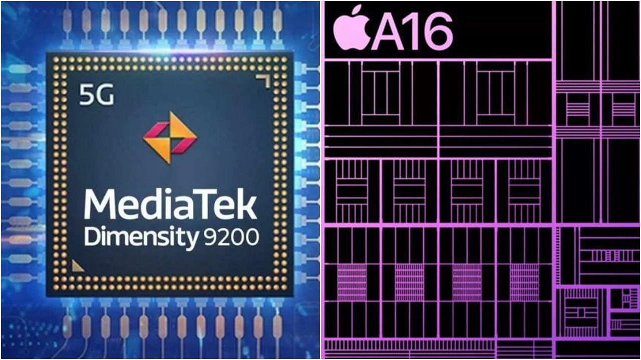 MediaTek Dimensity 9200 GPU testinde Apple A16 Bionic'i geçti