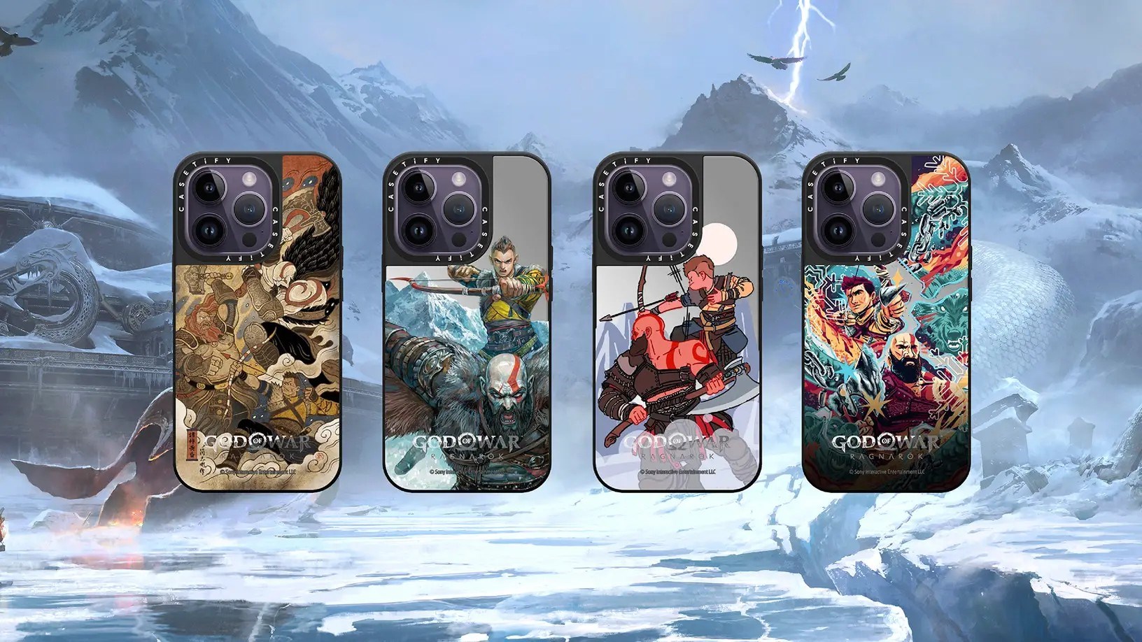 Sony, God of War: Ragnarok temalı telefon kılıflarını duyurdu