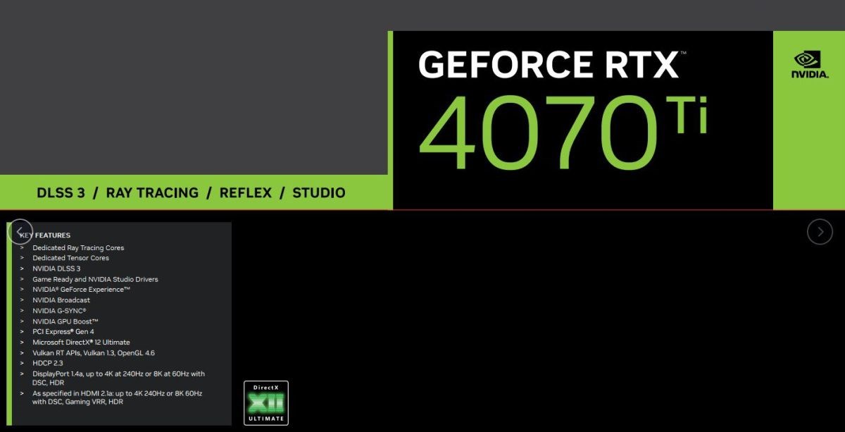 Nvidia GeForce RTX 4070 Ti, 5 Ocak’ta piyasaya çıkabilir