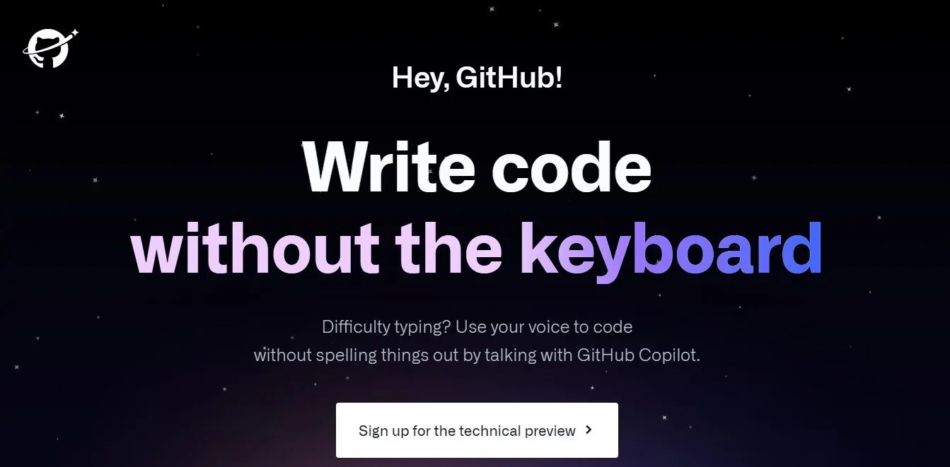 Hey, GitHub! duyuruldu: Konuşarak kod yazma dönemi başlıyor