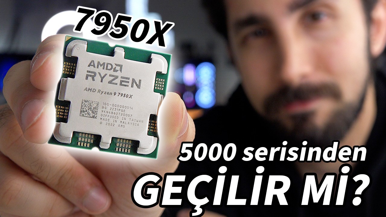 RTX4090 ille de 7950X mi istiyor? “AMD Ryzen 9 7950X vs 5900X”