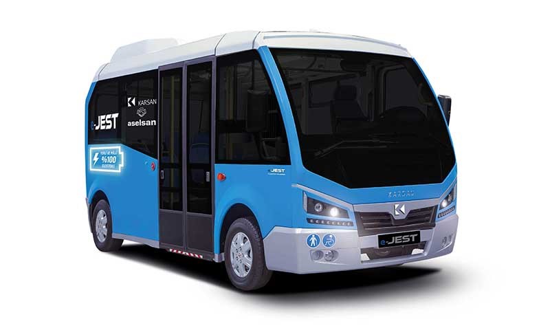 Karsan ve ASELSAN'dan yerli elektrikli minibüs anlaşması