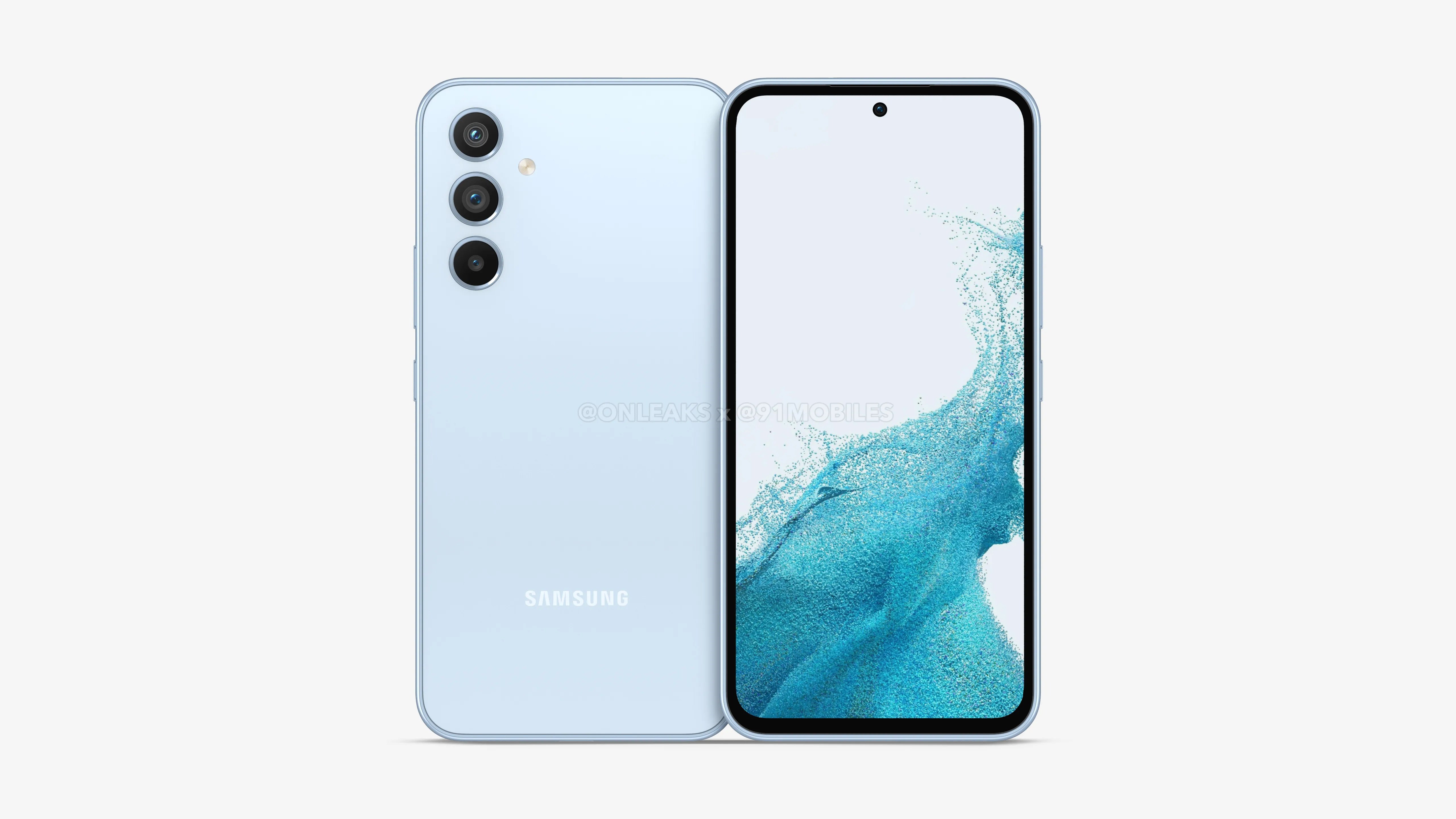 Galaxy A54'ün tasarımı sızdı: 3D render görüntüleri hazırlandı