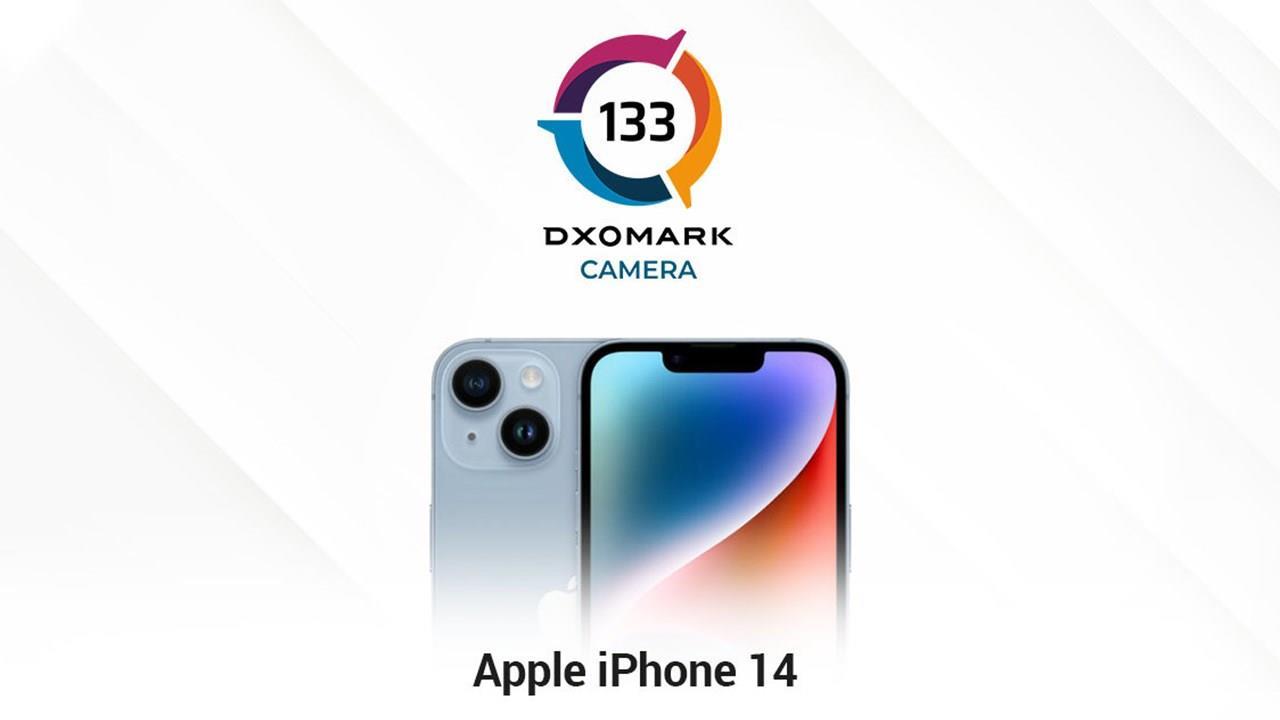 iPhone 14'ün kamerası DxOMark sıralamasında ilk 10'a giremedi