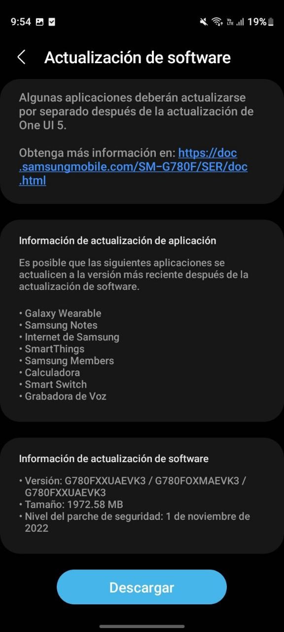 galaxy s20 fe android 13 güncellemesi