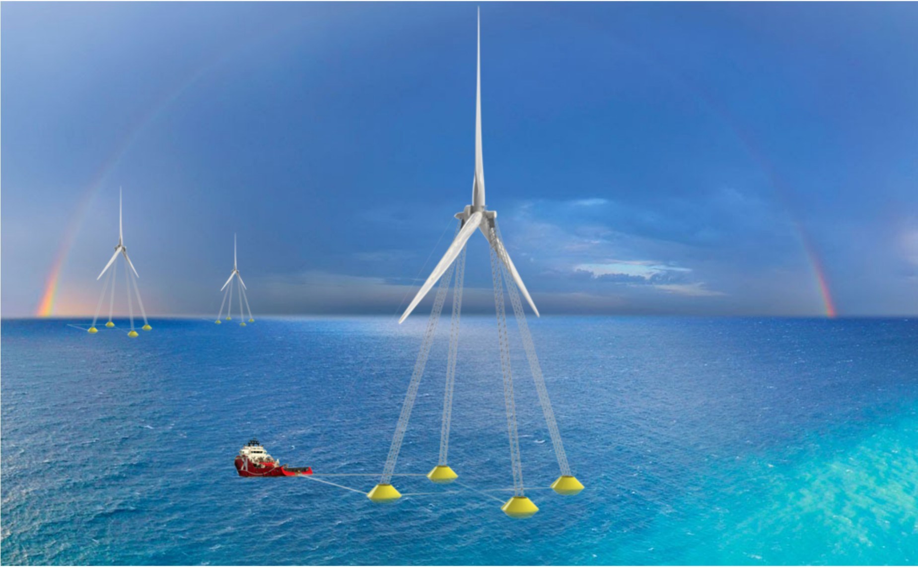 Yüzer rüzgar enerji sistemlerine yeni yaklaşım: TOW