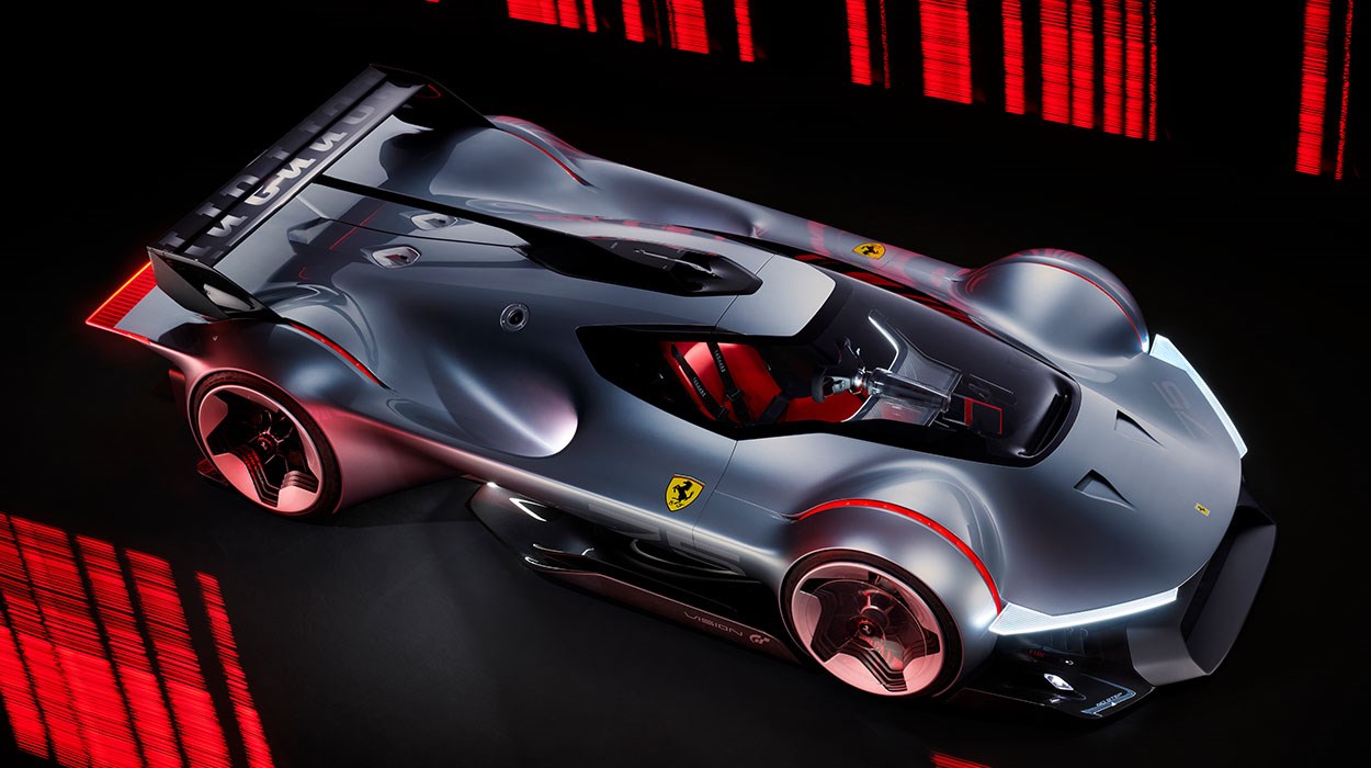 Ferrari’nin Vision hibrit aracı Gran Turismo 7’de yer alacak