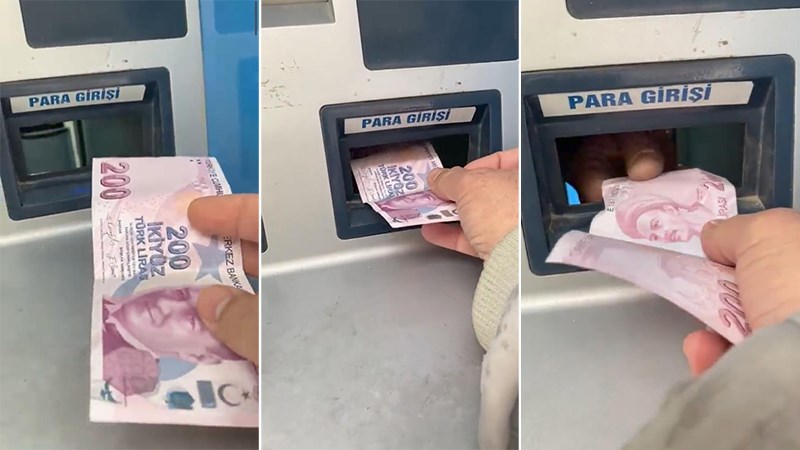 Eskişehir'deki su yükleme bankomatı parayı elden aldı