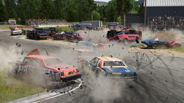 Destruction Derby benzeri araba oyunu Wreckfest