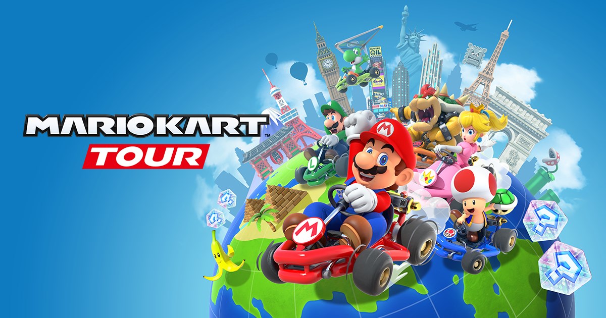 mobil araba oyunu Mario Kart Tour