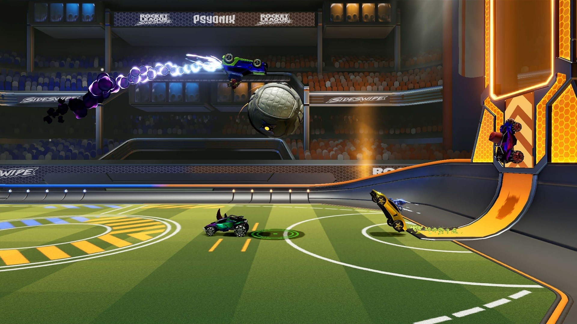 arabalı futbol oyunu Rocket League Sideswipe