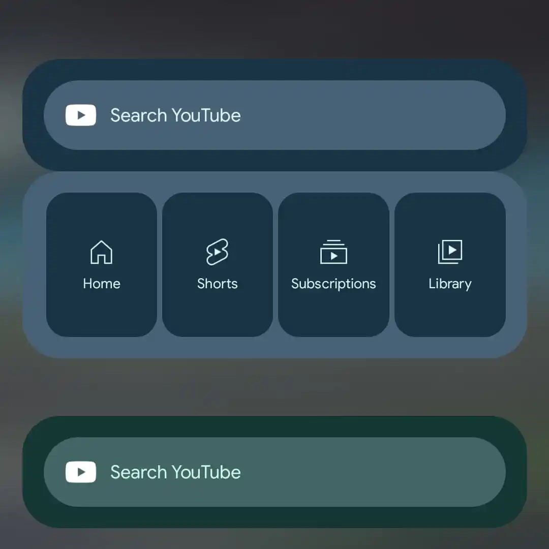 YouTube, widget'larını material you tasarımına geçiriyor