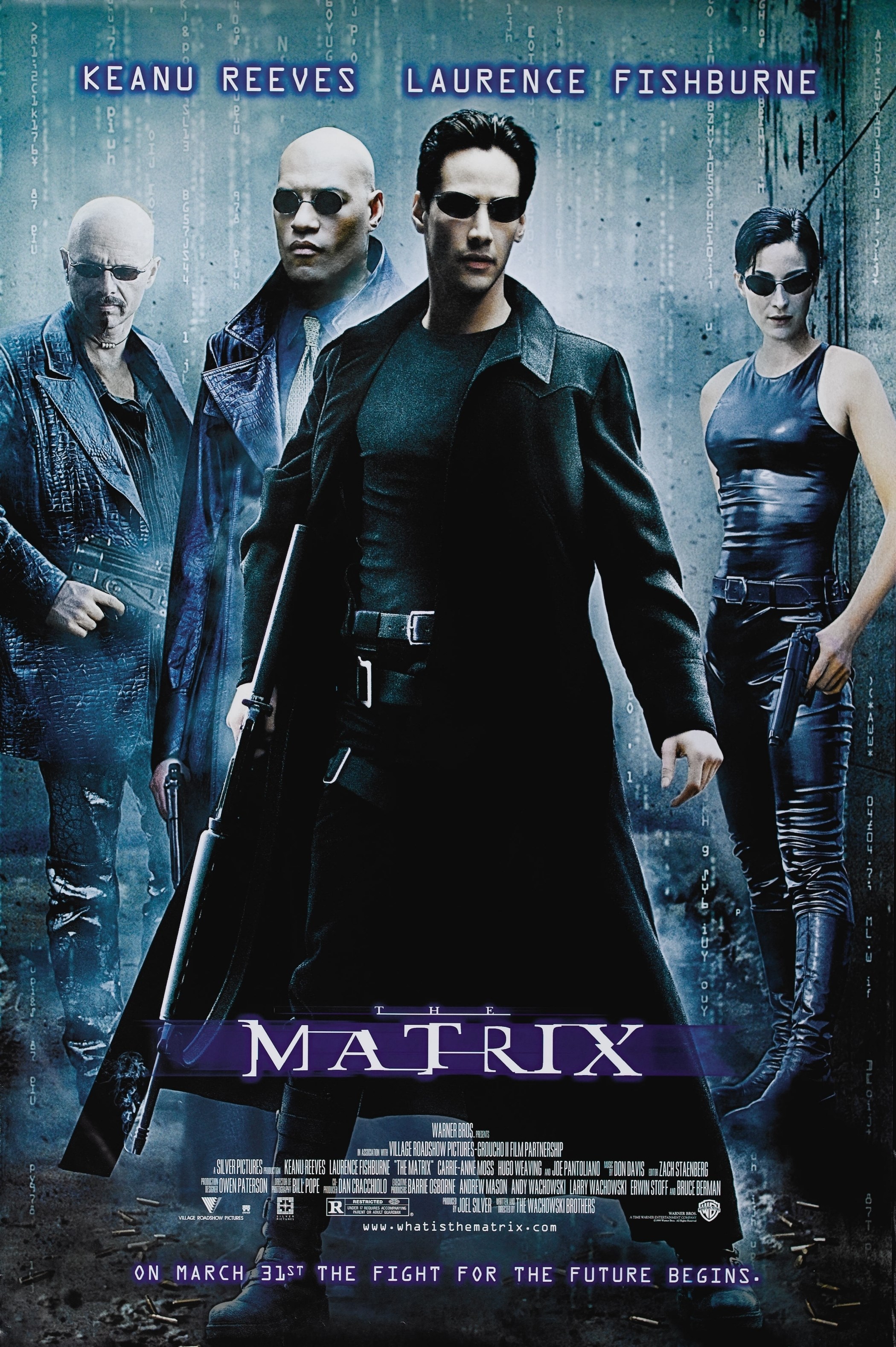 aksiyon bilim kurgu filmi Matrix