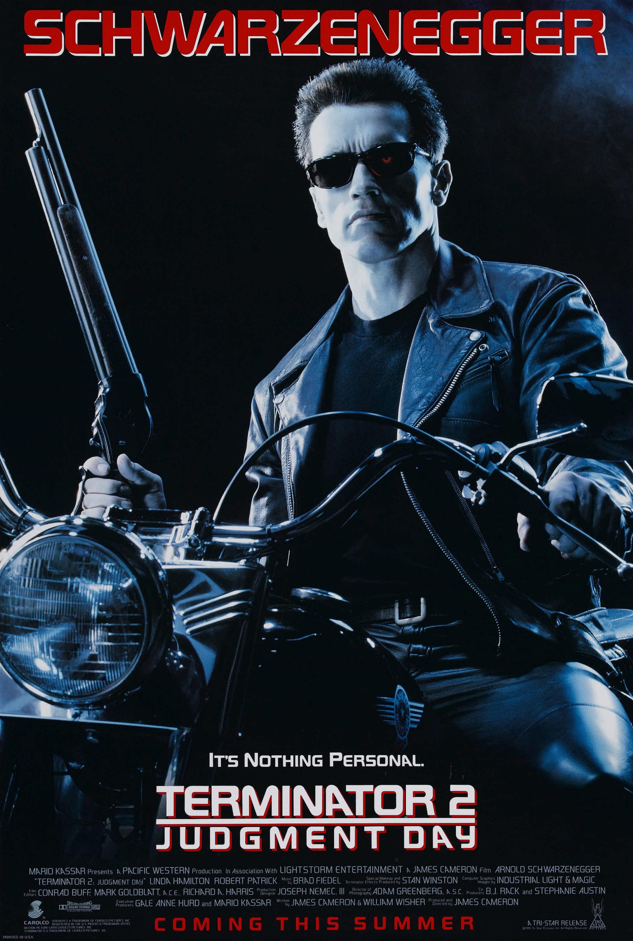 robotlu bilim kurgu filmi Terminator 2: Judgement Day