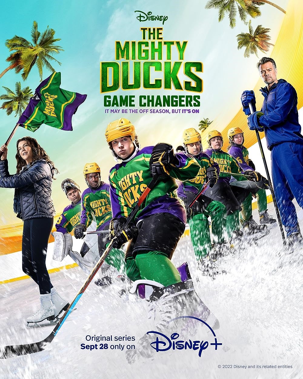 disney plus hokey dizisi Mighty Ducks: Game Changers