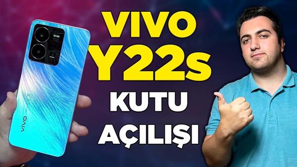 Şık tasarımlı Vivo Y22s kutusundan çıkıyor - Yerli üretim telefon!