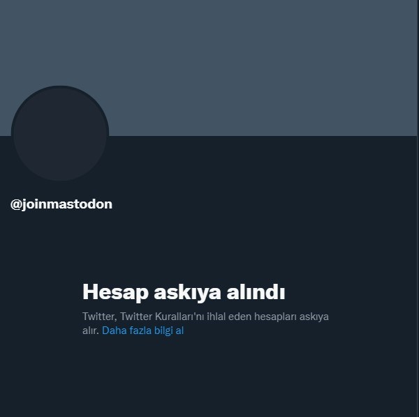 Twitter, Mastodon bağlantılarını engellemeye başladı