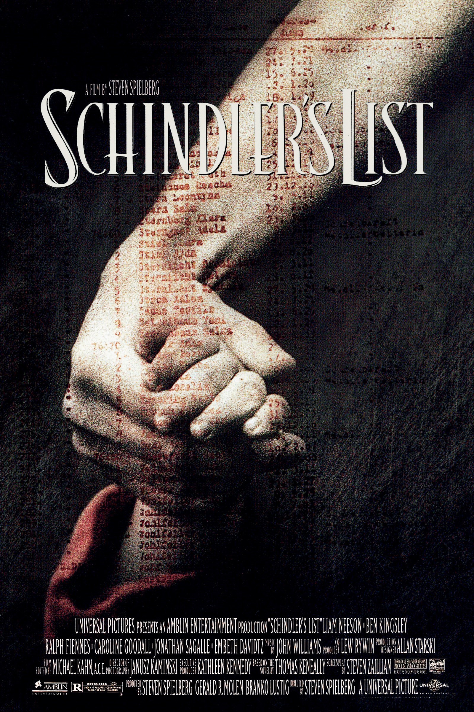 savaş dram filmi Schindler's List