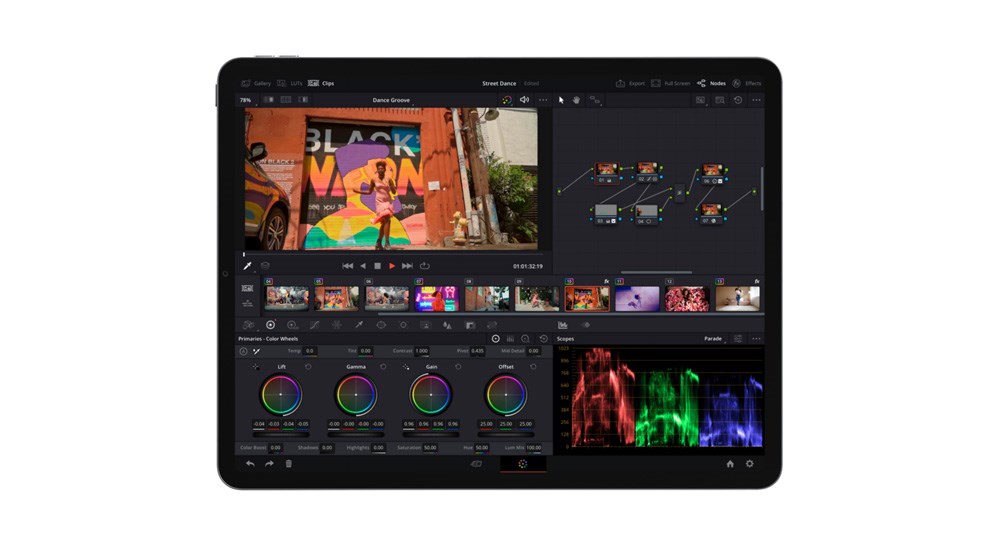 DaVinci Resolve sonunda iPad'e geldi