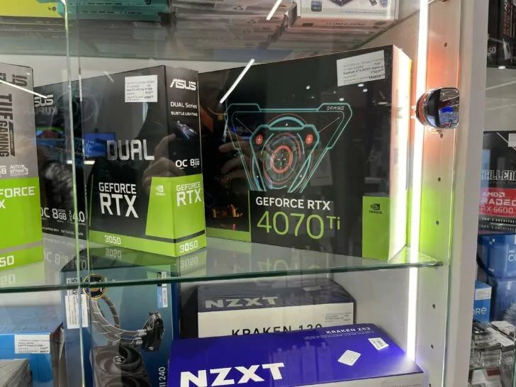 Nvidia RTX 4070 Ti Sırbistan'da bir bayi tarafından satışa çıktı