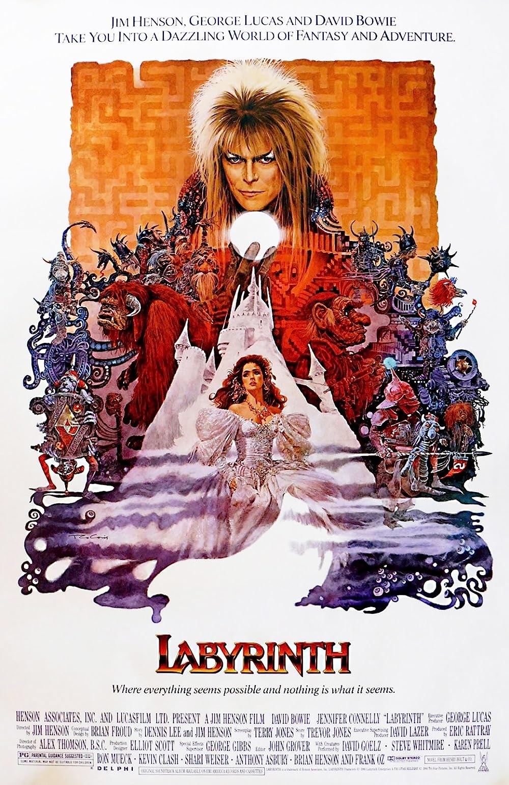 kült fantastik film Labyrinth