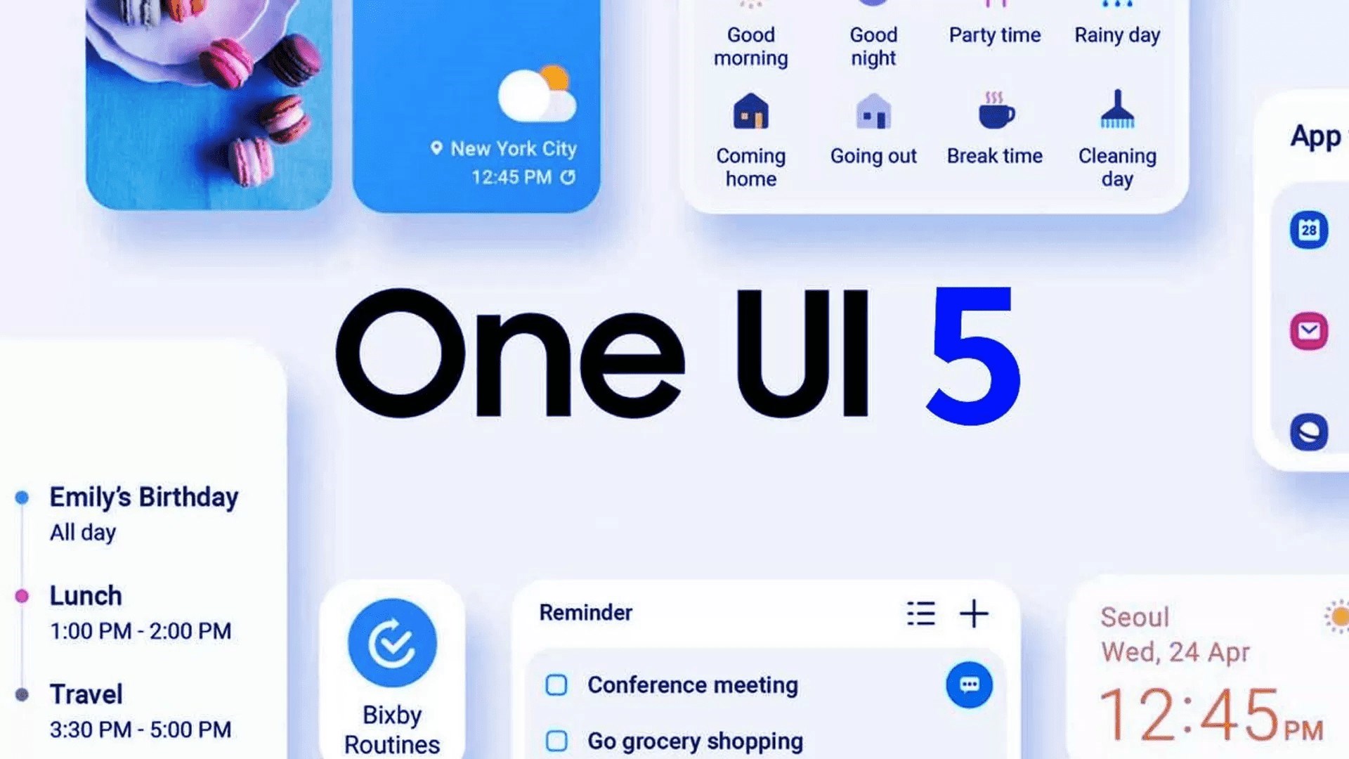 Samsung kalan tüm cihazları yıl sonuna kadar One UI 5'e geçirecek